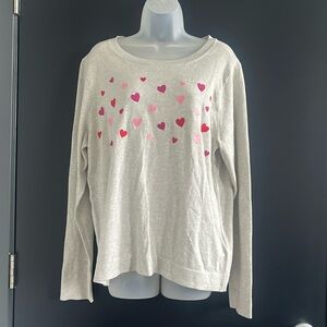 NWT J Crew Hearts Sweater